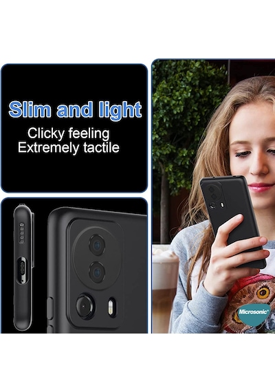 Microsonic Matte Silicone Xiaomi Mi 13 Lite Kılıf