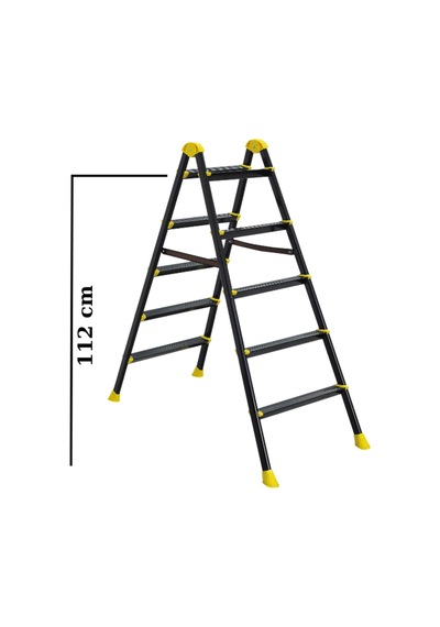 Ze Zigana Ev Gereçleri Zigana Hardy 5x5 Çift Çıkışlı Metal Merdiven Katlanır Ev Ofis Bahçe İnşaat Tipi