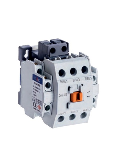 Kontaktör - Ukc2/32 Ac - 3p - 32a - 2no2nc - 220vac - 18.5 Kw - 50hz - Çift Yardımcılı