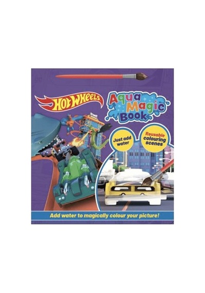 Hotwheels Aqua Magic Book