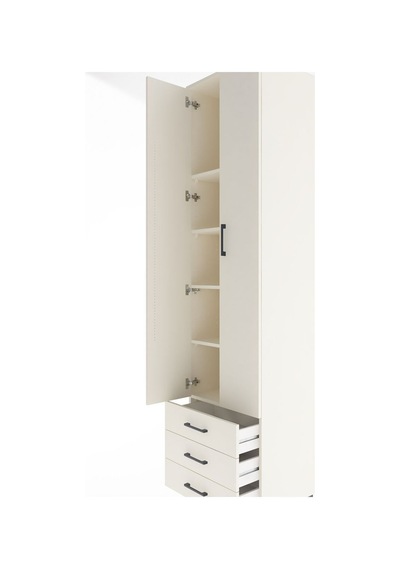 Hyperion Dolap 5 Raflı 3 Çekmeceli 2 Kapaklı 60x44x243 Aytaşı-aytaşı Aytası