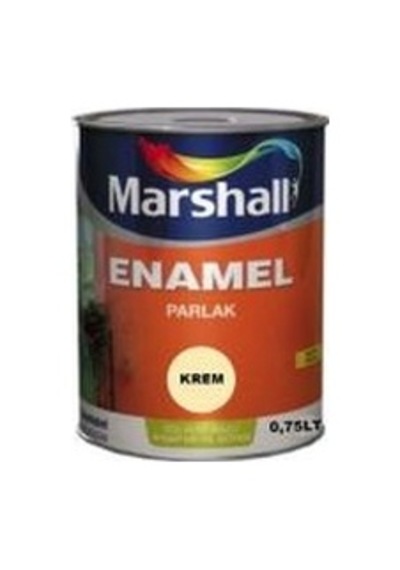 Marshall Enamel Parlak Krem 0.75 Litre