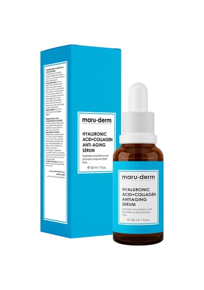 Maruderm Hyalüronik Asit & Kolajen Cilt Bakım Serumu 30 Ml - 6 Adet Tarı