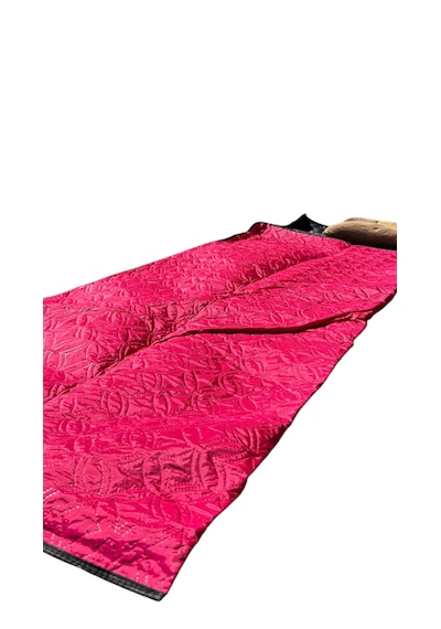 Yastıklı Kamp Uyku Tulumu Su Geçirmez Taşınabilir Outdoor Fuşya