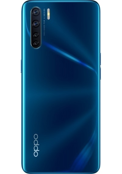 Oppo A91 Arka Batarya Kapağı Mavi