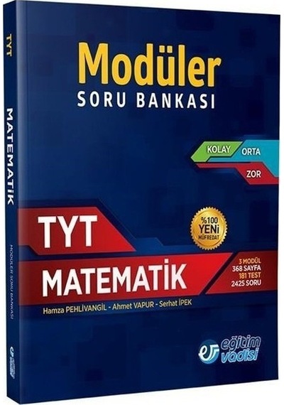 Eğitim Vadisi Yks Tyt Matematik Modüler Soru Bankası Eğitim Vadis
