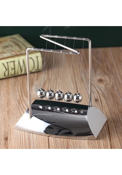Metal Balans Denge Topları Gümüş