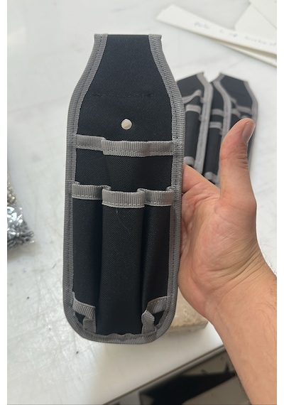 Bel Tipi Hırdavat Alet Çantası Hırdavat Çantası Elektrikçiler Teknisyenler Ustalar İçin Özel Tasarım 27cmx10cm