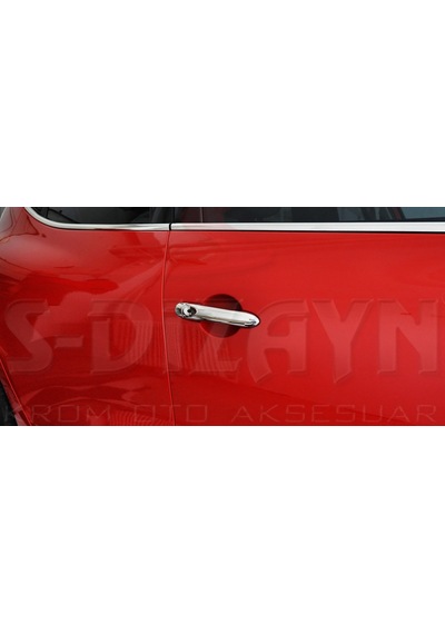 S-Dizayn Renault Clio 4 Sporttourer Krom Kapı Kolu 2 Kapı 2012 Üzeri