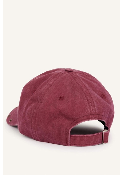 Defacto Kadın Yıkamalı Jean Cap Bordo Şapka H6749ax26wnbr2 Bordo-br2