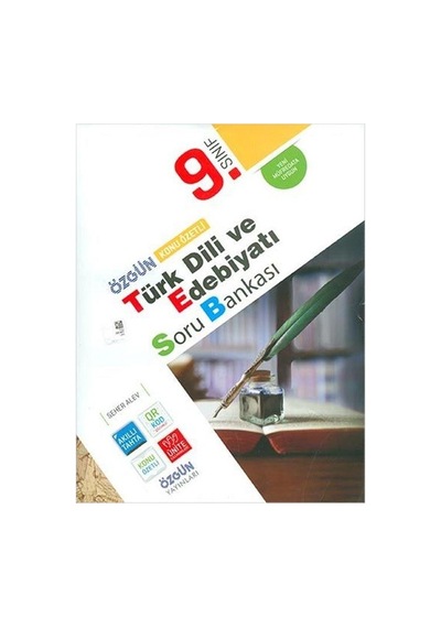 Özgün 9.Sınıf Türk Dili ve Edebiyatı Konu Özetli Soru Bankası