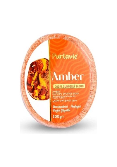 Purlavie Süngerli Amber Sabunu 100 G