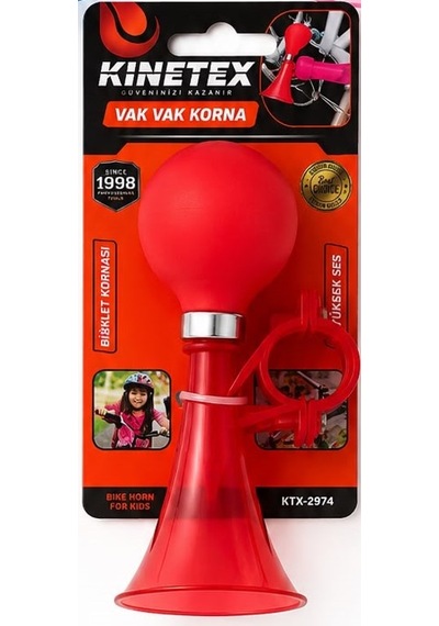 Vak Vak Korna Çocuk Bisiklet Kornası Yüksek Sesli Gidon Kornası Çok Renkli