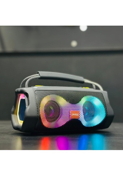 Jedel Sa-217 Taşınabilir Bluetooth Hoparlör, Rgb Led Işıklı, Kablosuz, Boombox Tasarım Ses Bombası