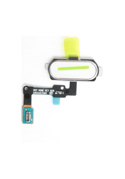Samsung Uyumlu G570 J5 Prime Home Tuş (Orta Tuş) Filmi Beyaz