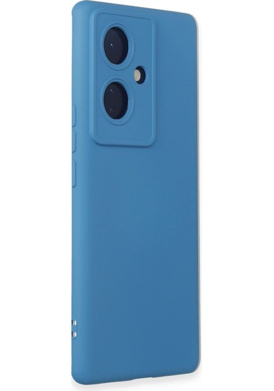 Vivo V29 Lite Kılıf Nano İçi Kadife Silikon - Mavi -