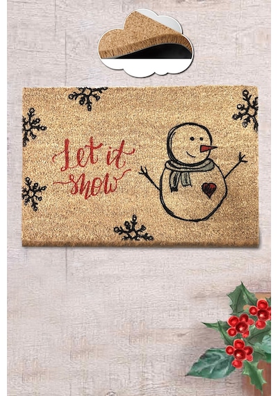 Coco Muneco 40x60 Cm Kıl Paspas, Dekoratif Çok Amaçlı İç Ve Dış Kapı Paspası