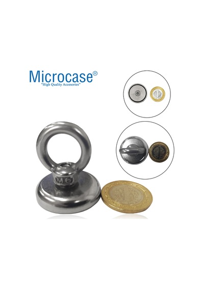 36Mm Neodyum Kurtarma Mıknatısı Yuvarlak Vidalı Pot Magnet - D36