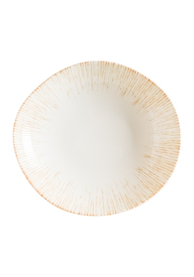 Iris Mustard Vago 6 Adet 26 Cm 1000 Cc Porselen Çukur Tabak