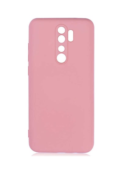 Ekılıf - Xiaomi Redmi Note 8 Pro Uyumlu Kılıf İçi Kadife Koruyucu Mara Lansman Kapak - Pembe Açık