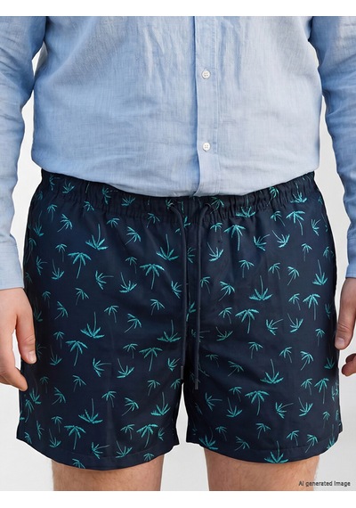 Lcw Swımwear Lacivert Deniz Şortu