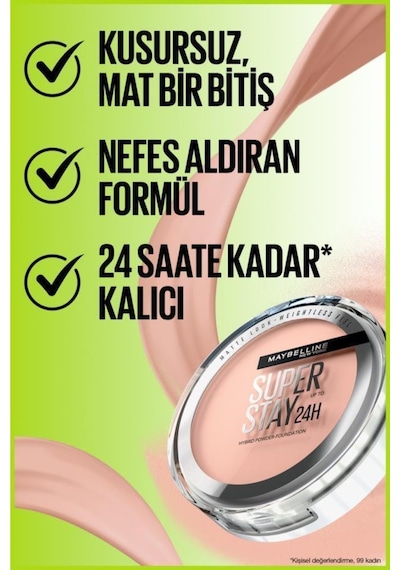Maybelline New York Super Stay 24h Hybrid Power Fondöten 30