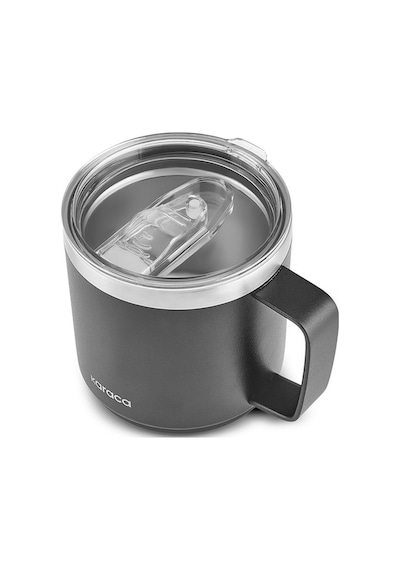 Karaca Thermal Çelik Mug 420 ml Siyah