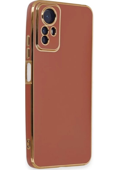 Newface Xiaomi Redmi Note 12s Kılıf Volet Silikon - Kırmızı