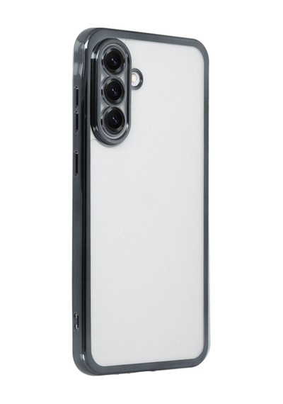 Galaxy A56 Kılıf Razer Lensli Silikon - Siyah