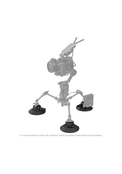 Smallrig 4114 6'' Vantuzlu Kamera Yuvası