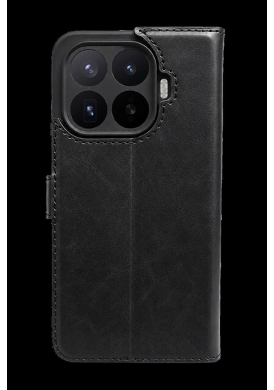 Mi 17t Pro Trend S Plus Kapaklı Kılıf - Siyah Bz8683140947415