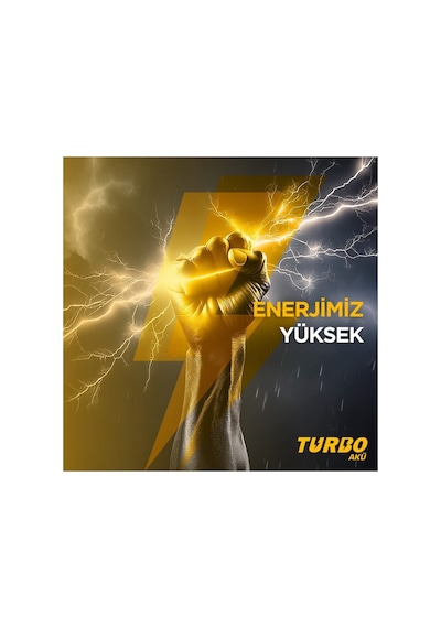 Turbo 50 Ah. Kare Akü 420a En Petlas Garantisi Altında Üretim Tarihi: 2026