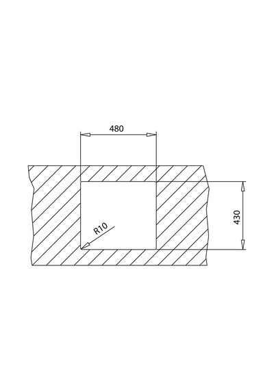 Teka Fle x linea Rs15 45.40 Tek Hazneli Tezgahüstü/Tezgahasıfır (Flush) Tezgahaltı Paslanmaz Çelik Eviye - 115000013