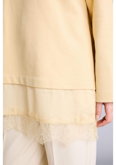 Defacto Regular Fıt Bisiklet Yaka Sweatshirt Tunik G9248ax26spyl252 Sarı-yl252