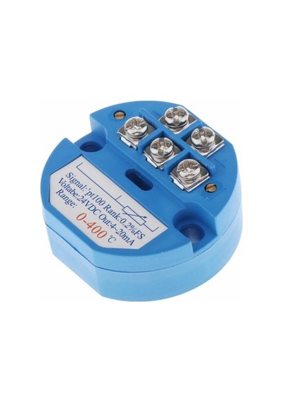 Pt100 Sıcaklık Sensörü 4-20ma Sinyal Dönüştürücü Modülü -400 C +400 C Rtd Transmitter 24v Dc