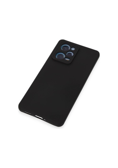 Xiaomi Redmi Note 12 Pro 5g Kılıf Nano İçi Kadife Silikon Siyah