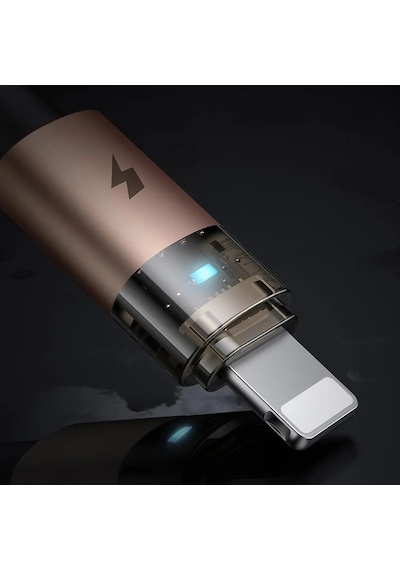 Mcdodo Ca-6911 3a Işıklı Usb Apple Uyumlu iPhone Şarj Data Kablosu 1.2m Siyah