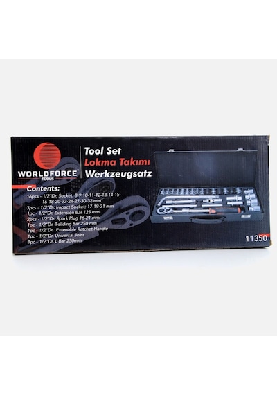 Worldforce Lokma Takımı 26 Parça S-ultra 1/2'' Uzatmalı Cırcır - 11350