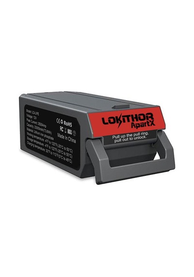 Lokithor Lıfe 12.8volt Lifepo4 2500a Takviye Gücü Apartx İle Uyu