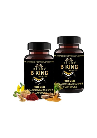 B King Erkek 2 Adet Shilajit Shatavari Gokshura Safed Musli Shudha 30lu