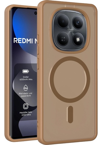 Joko Xiaomi Redmi Note 15 Pro 4g Jota Magsafe Kapak - Çöl Titanyum 0.2M-Çok Renkli