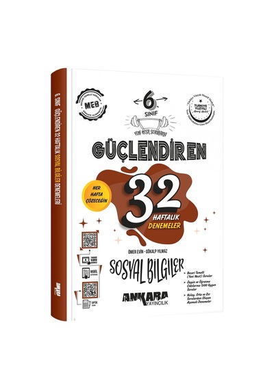 Ankara 2026 6. Sınıf Sosyal Güçlendiren 32 Haftalık Deneme Güncel Müfredat