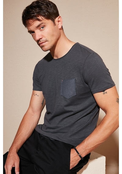 Buratti Erkek T Shirt 5902000-Antrasit
