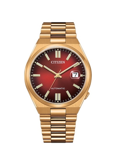 Citizen Tsuyosa Nj0153-82x 40 Mm Altın Renk Çelik Kordon Erkek Kol Saati