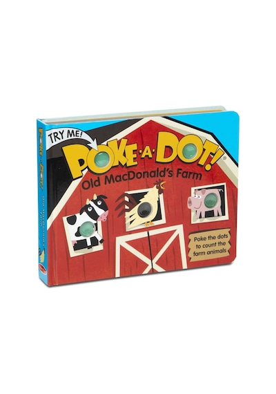 Melissa And Doug Poke-A-Dot Interaktif Kitap - Old Macdonald'S Fa