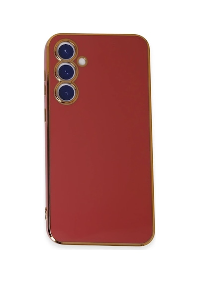 Samsung Galaxy S23 Fe Kılıf Volet Silikon - Kırmızı 0.2M-Çok Renkli