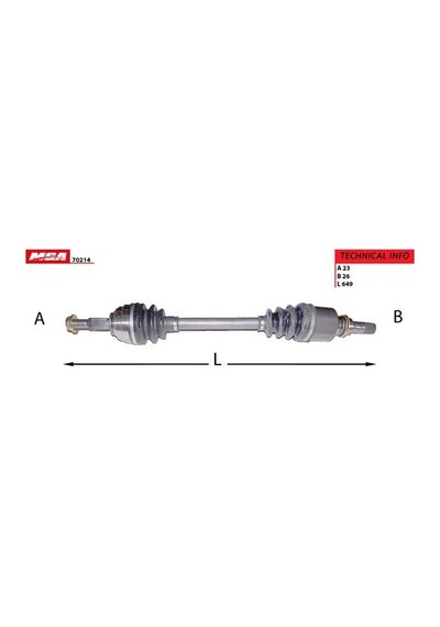 Mga 70214 Aks Komple Sol Abs'siz Clio Iıı Modus 1.4-1.6 K4j-k4m 1.5 K9k 5 Vites Robotıze Mcv 1.5 K9k 8200618501