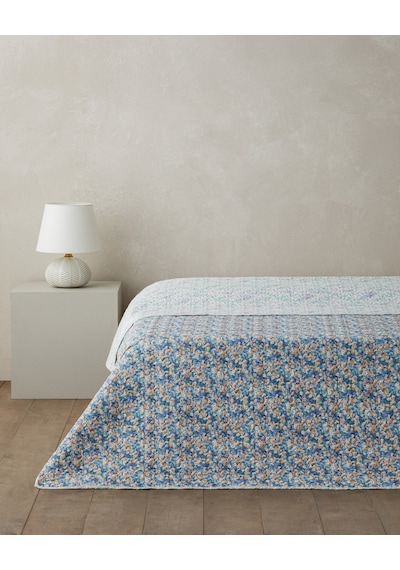 English Home Blossom Haze Çift Kişilik Çok Amaçlı Örtü 200x220 Cm Mor Mor