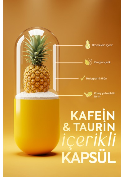 Bromelain İçeren Kapsül 30 Kapsül