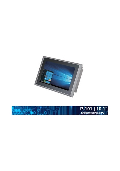 Maxwera P-101 Celeron J4125 8 GB 256 GB SSD 10.1" Free Dos Panel Pc